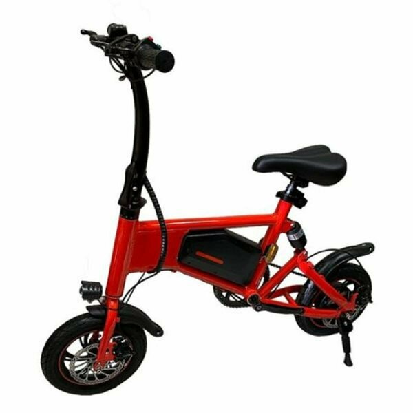 Gran Momento Urban Fashion Foldable Easy Carry Electric Bike, Red GR2972167